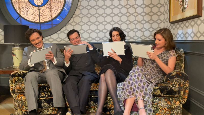 '¿Quién es más...?' con Almagro San Miguel, Carlos Serrano-Clark, Stéphanie Magnin y Helena Ezquerro