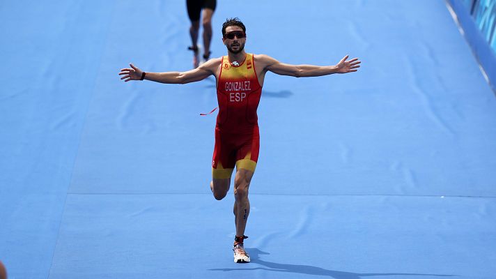 Triatlón JJOO París 2024 - Alberto González: ''Es un diploma olímpico que sabe a oro''
