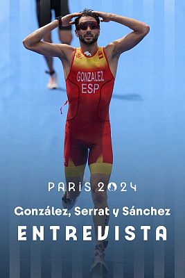 Triatlón JJOO París 2024 - Alberto González: ''Es un diploma olímpico que sabe a oro''