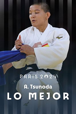 Judo JJOO París 2024 - Ai Tsunoda pierde el bronce de judo en categoría -70kg frente a la austriaca Polleres