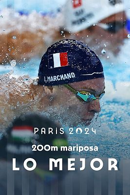 Natación JJOO París 2024 - Natación mariposa 200m (M): Léon Marchand establece un nuevo récord olímpico
