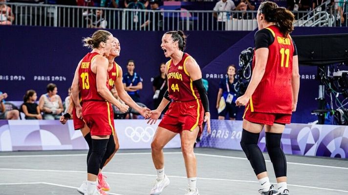 Baloncesto 3x3 JJOO París 2024 - España – Francia (F) Baloncesto 3X3: extensión de buenas sensaciones ante las anfitrionas