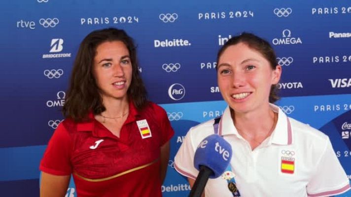Tenis JJOO París 2024 - Cristina Bucsa y Sara Sorribes: "Estamos exprimiendo al máximo esta experiencia"