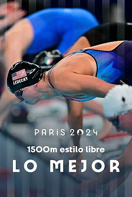 Natación JJOO París 2024 - Natación estilo libre 1500m (F): Ledecky se convierte en la segunda campeona olímpica de la prueba