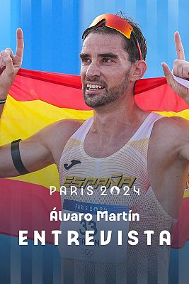 Atletismo JJOO París 2024 - Álvaro Martín: "No soy un superhéroe, pero tengo una medalla olímpica"