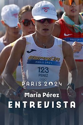 Atletismo JJOO París 2024 - María Pérez, tras la plata: "Sin mi fisio, no estaría aquí"