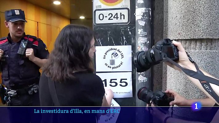 L'Informatiu - Hores clau per saber si Salvador Illa serà investit president de la Generalitat