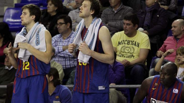 Telediario 1 - Peligra la Copa para el Barça Regal