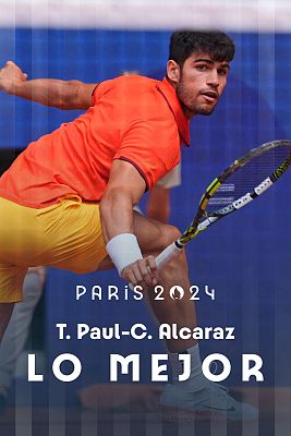Tenis JJOO París 2024 - Alcaraz remonta a Paul en un segundo set para enmarcar en el Louvre