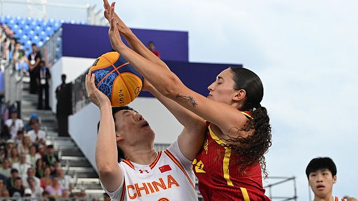 Baloncesto 3x3 JJOO París 2024 - China - España (F)