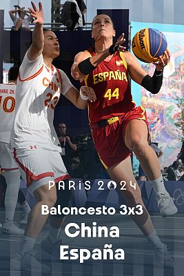 Baloncesto 3x3 JJOO París 2024 - China - España (F)