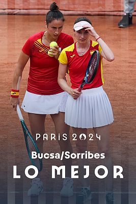 Tenis JJOO París 2024 - Sorribes y Bucsa pasan a semifinales tras un 'tie-break' espectacular