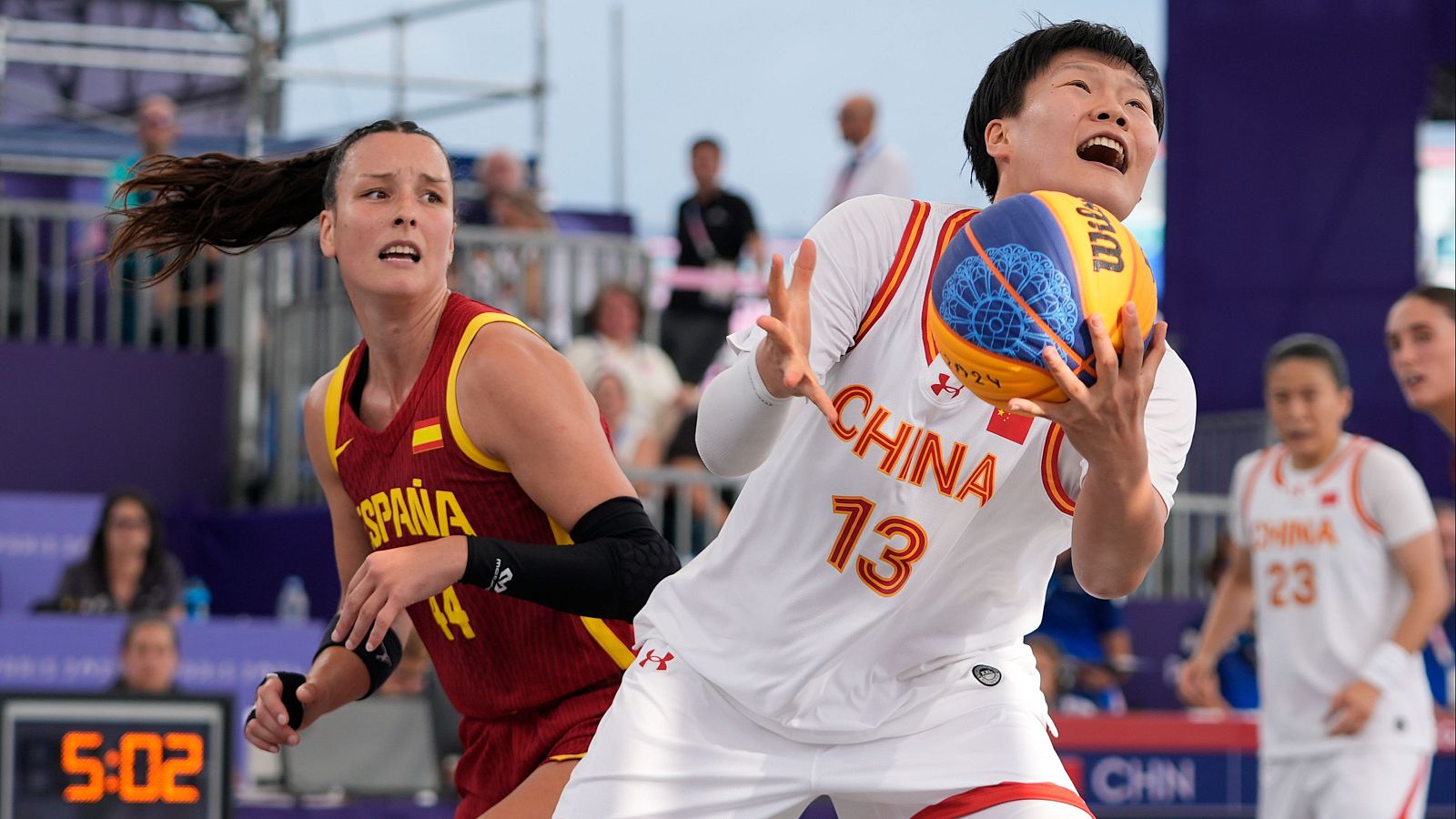 Resumen China 14-11 España (F) | Baloncesto 3x3 | JJOO París 2024 - Baloncesto 3x3 JJOO París 2024 | Ver