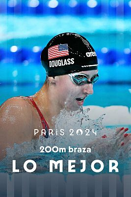 Natación JJOO París 2024 - Natación 200 braza: Kate Douglass se cuelga el oro de los 200 metros braza con récord nacional