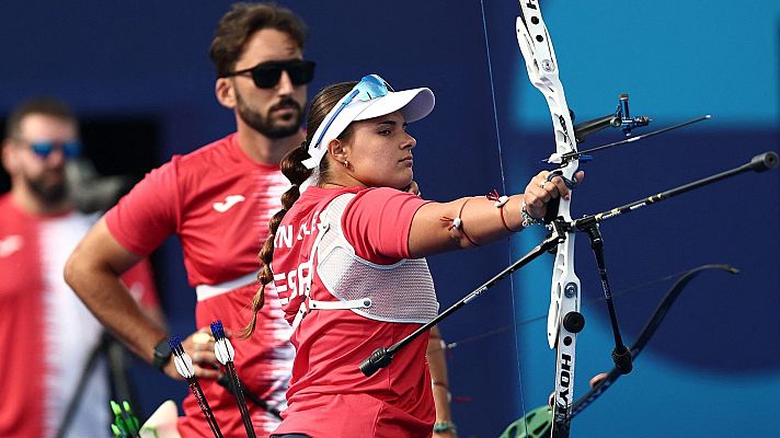 Tiro con arco JJOO París 2024 - Octavos. Equipo mixto: España - China