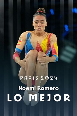Gimnasia en trampolín JJOO París 2024 - Noemi Romero, en salto de trampolín: 9ª en la primera participación española en gimnasia trampolín