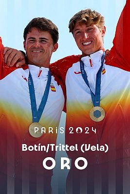 Vela JJOO París 2024 - Vela | Diego Botín y Florian Trittel dan a España el oro en el 49er