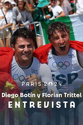 Vela JJOO París 2024 - Botín y Trittel, tras su oro en vela: "Estamos sin voz de celebrar"