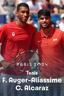 Tenis JJOO París 2024 - Semifinal individual (M): F. Auger-Aliassime (CAN) vs. C. Alcaraz (ESP)