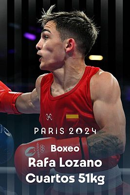 Boxeo JJOO París 2024 - Cuartos. 51 kg (M): R. Lozano (ESP) vs. Y. Alcantara (DOM)