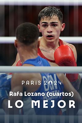 Boxeo JJOO París 2024 - Rafa Lozano Jr – Yunior Alcántara (M) boxeo -51kg: 'El Balín', desconsolado, se queda sin medalla