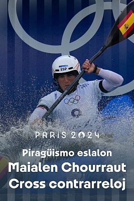 Piragüismo JJOO París 2024 - Slalom: Kayak Croos Contrarreloj (F): Maialen Chourraut