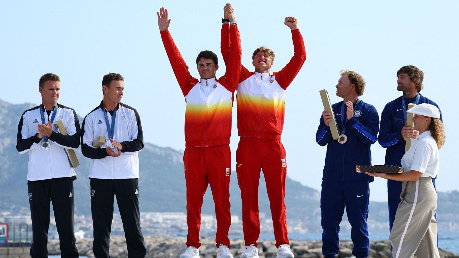 París 2024 - Vela: Entrega de Medallas. Skiff Medal Race (M) - Ver ahora