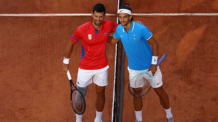 Tenis JJOO París 2024 - Semifinal individual (M): N. Djokovic (SRB) vs. L. Musetti (ITA)