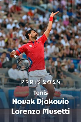 Tenis JJOO París 2024 - Semifinal individual (M): N. Djokovic (SRB) vs. L. Musetti (ITA)