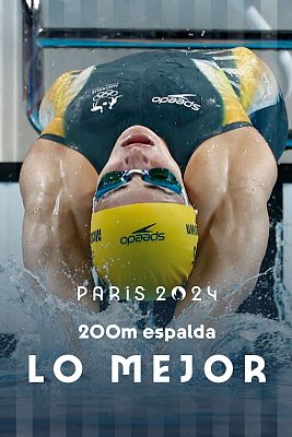 Natación JJOO París 2024 - Final 200m espalda (F): McKewon reina en la espalda con récord olímpico