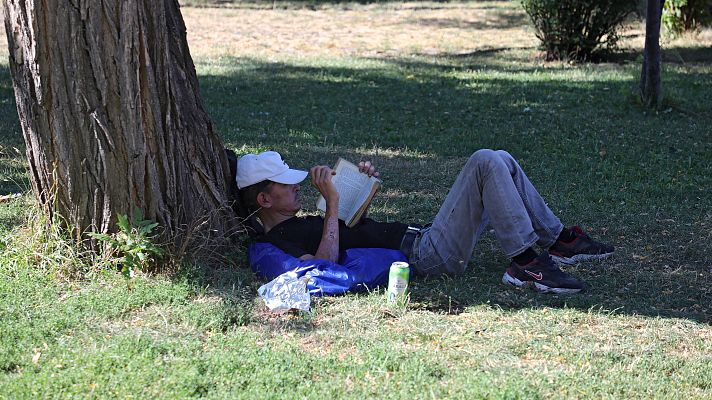 Telediario 2 - Las altas temperaturas hacen que los cerebros se vuelvan más torpes y lentos