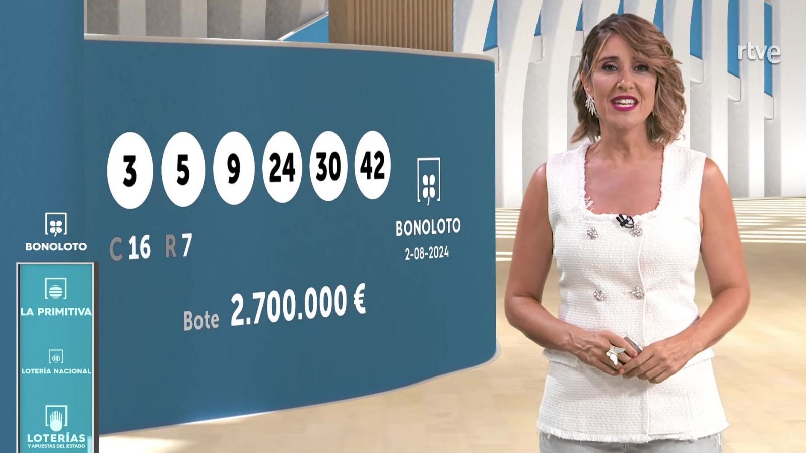 Sorteo de la Bonoloto y Euromillones del 02/08/2024 - ver ahora