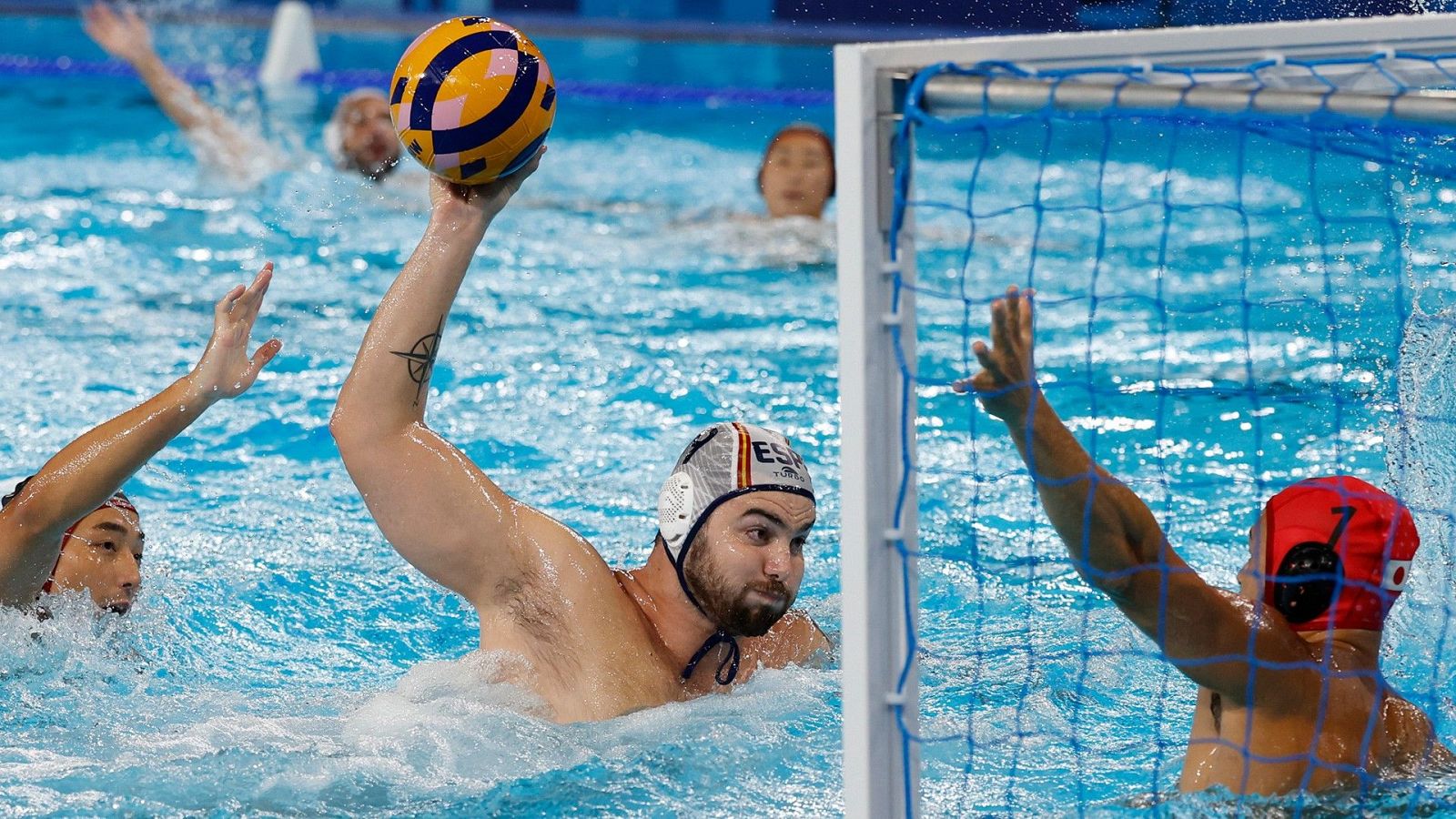 París 2024 -- Waterpolo: Grupo B: España - Japón (M) - Ver ahora
