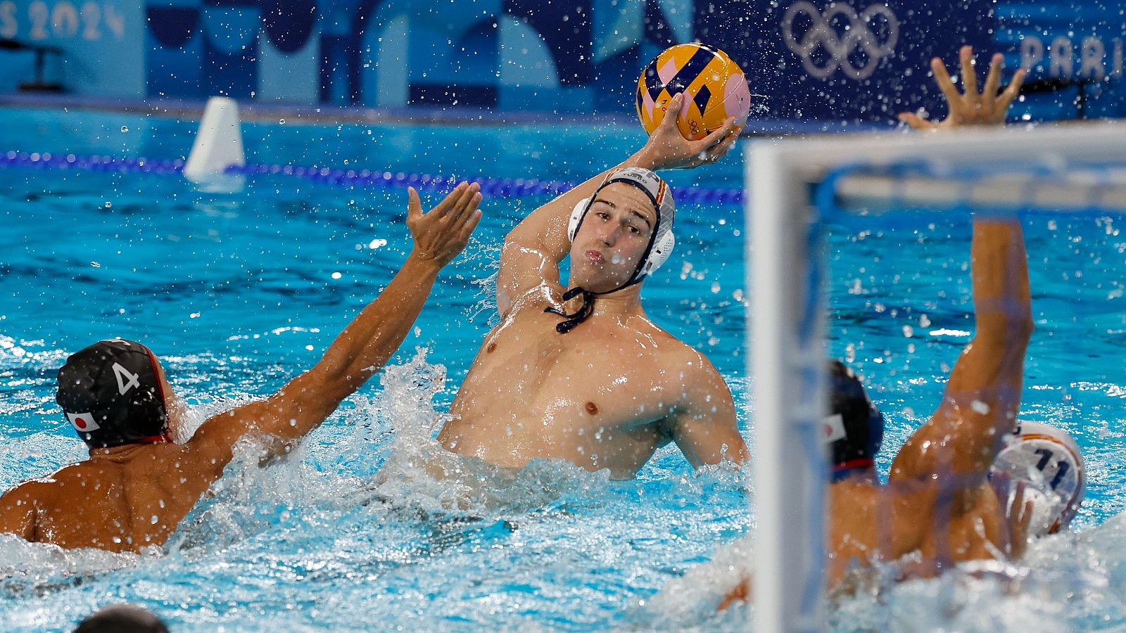España - Japón (M) waterpolo: goleada para ser primeros de grupo - Waterpolo JJOO París 2024 | Ver
