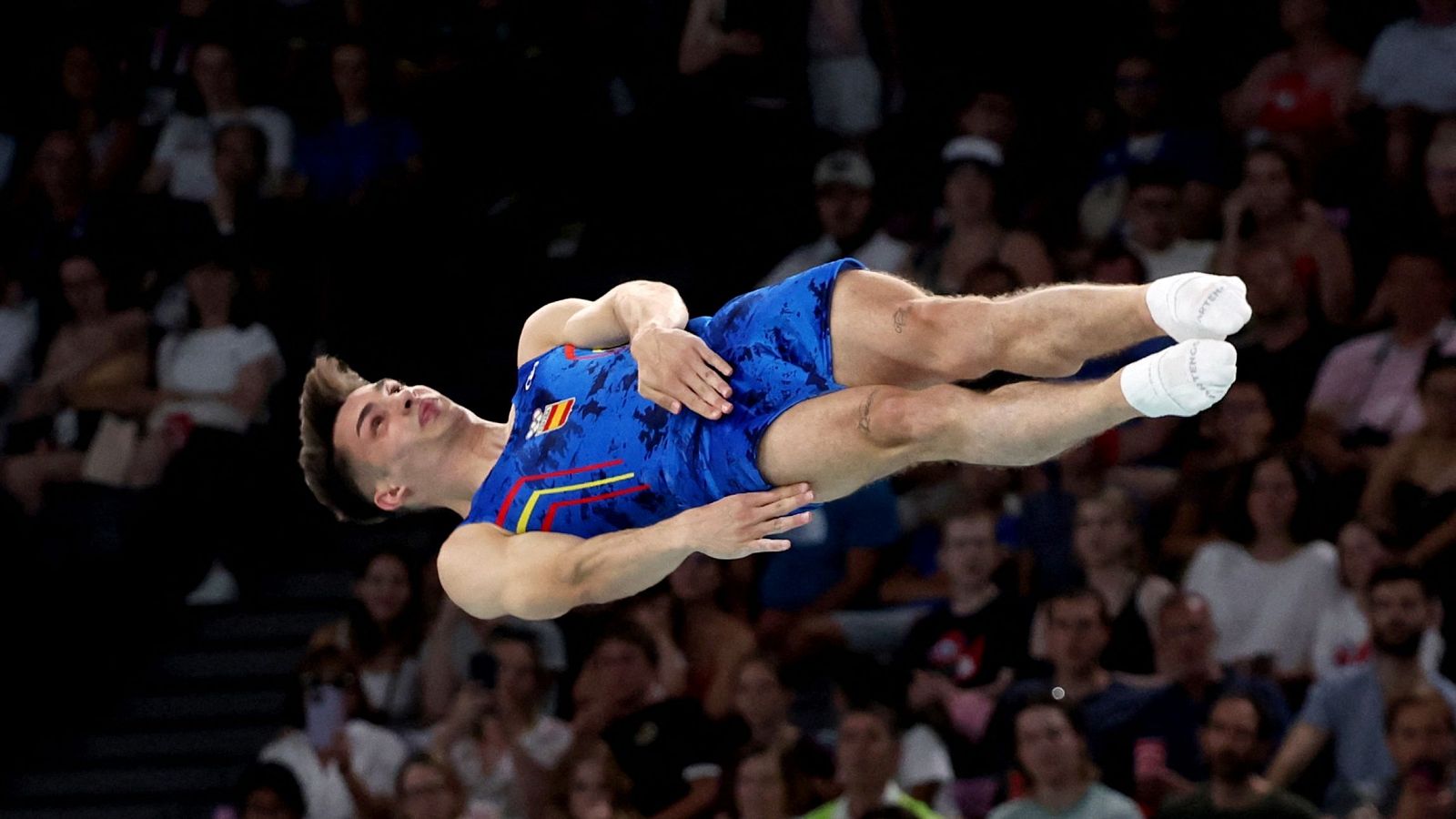 París 2024 - Gimnasia trampolín: Clasificatorias (M): David Vega - Ver ahora