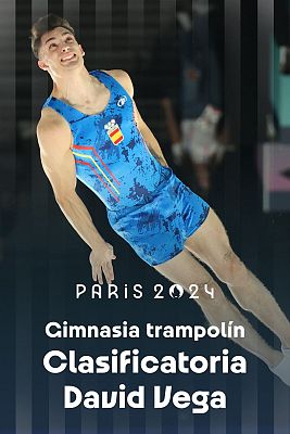 Gimnasia en trampolín JJOO París 2024 - Clasificatorias (M): David Vega