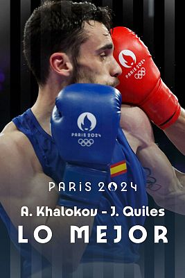 Boxeo JJOO París 2024 - José Quiles cae ante el uzbeko Khalokov en cuartos de final