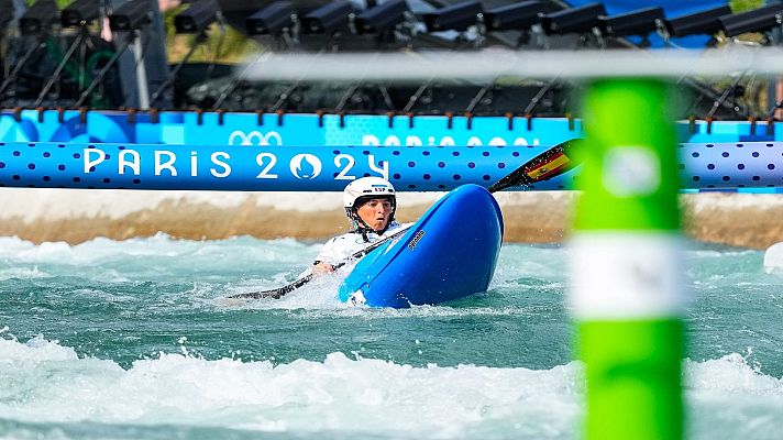 Piragüismo JJOO París 2024 - Slalom: Kayak Cross (F). Repesca. Maialen Chourraut