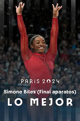 Gimnasia artística JJOO París 2024 - Simone Biles suma su tercer oro en Par��s 2024 en salto de potro