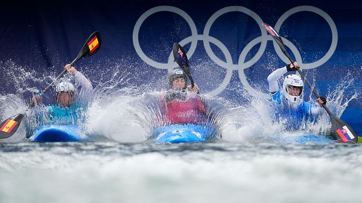 Piragüismo JJOO París 2024 - Lazkano, Chourraut, Ochoa y Travé logran un pleno español en kayak cross