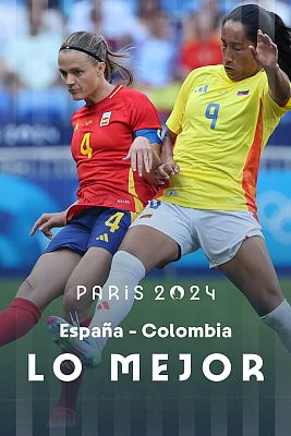 Fútbol JJOO París 2024 - España – Colombia (F) fútbol: Cata Coll se viste de heroína para meter a España en semifinales