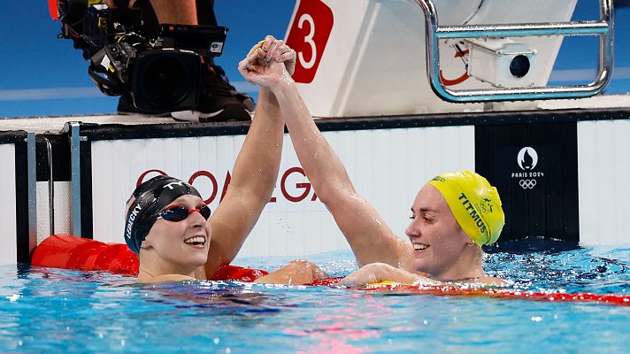 Natación JJOO París 2024 - Final natación 800m (F): Ledecky se convierte en la mujer con más oros de los Juegos Olímpicos