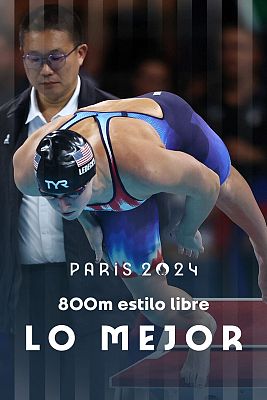 Natación JJOO París 2024 - Final natación 800m (F): Ledecky se convierte en la mujer con más oros de los Juegos Olímpicos