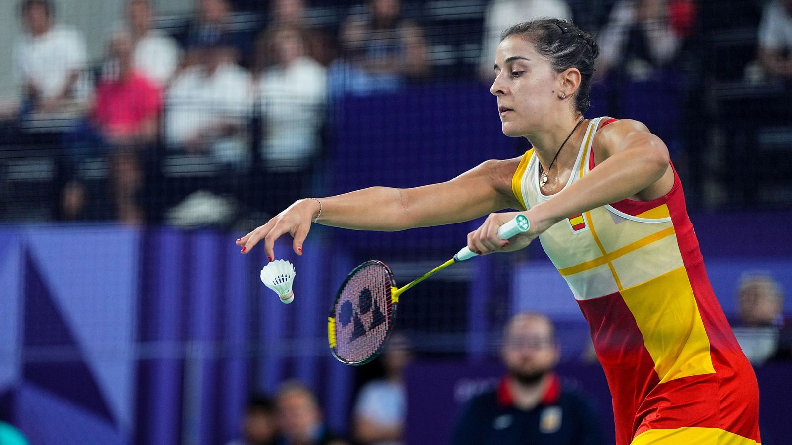 París 2024 - Bádminton: Individual (F). Semifinal: C. Marín (ESP) vs. BJ. He (CHN) - Ver ahora