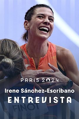 Atletismo JJOO París 2024 - Irene Sánchez Escribano, emocionada tras meterse en la final: "Sabía que tenía una marca así en las piernas"