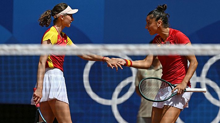 Tenis JJOO París 2024 - Dobles (F). Bronce: Muchova/Noskova (CZR) vs. Bucsa/Sorribes (ESP)