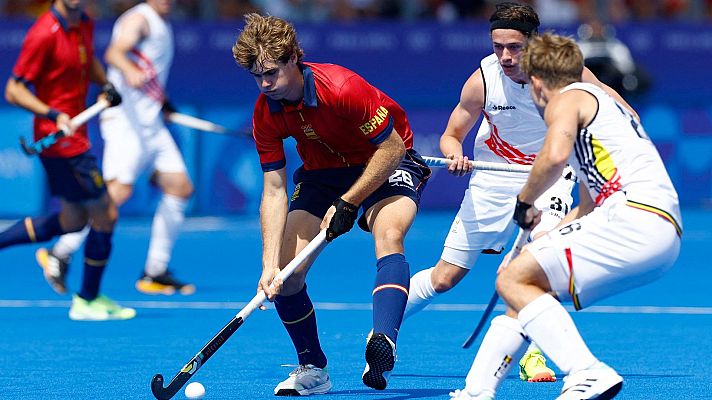 Hockey sobre césped JJOO París 2024 - 1/4 final: Bélgica - España (M)