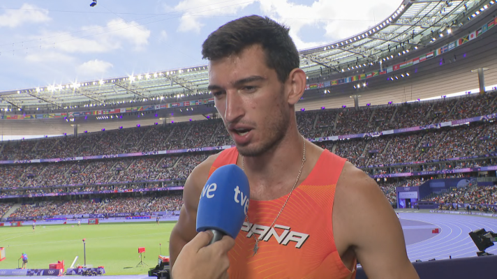 Atletismo JJOO París 2024 - Quique Llopis: "He controlado bastante para clasifcarme"