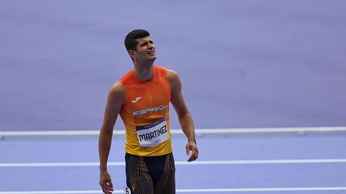 Atletismo JJOO París 2024 - Asier Martínez: ''No me merecía pasar''