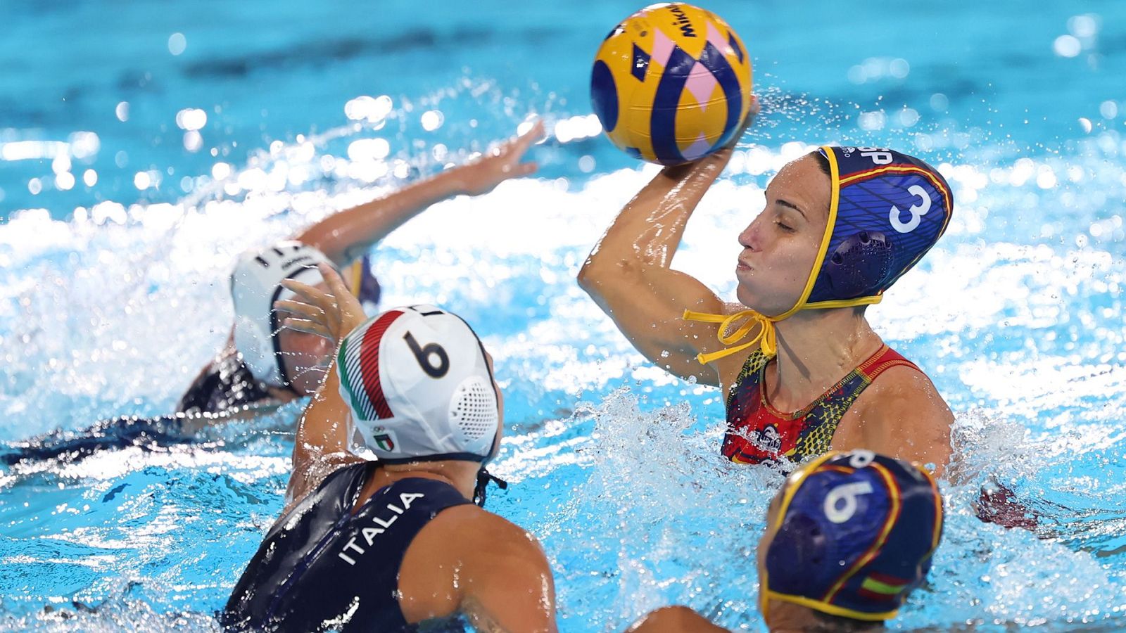 París 2024 - Waterpolo: Grupo B: Italia - España (F) - Ver ahora